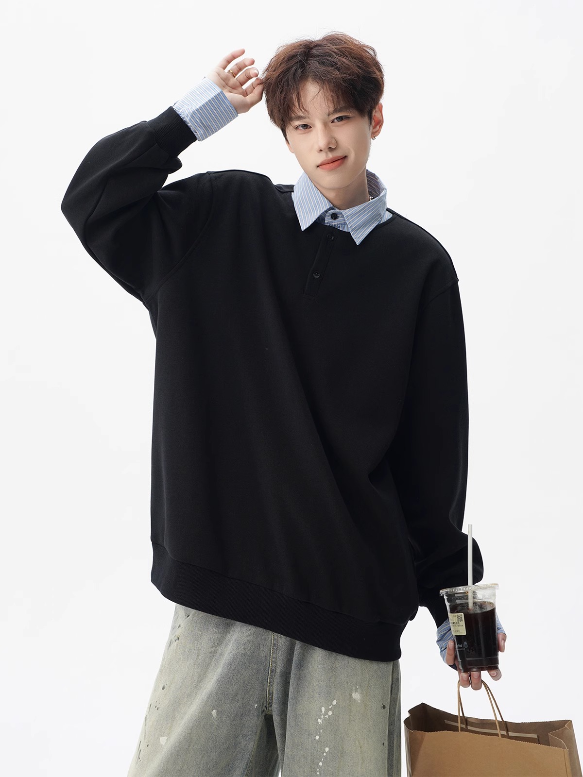 Japanese Food Lifestyle - Ropa de talla grande para hombre,