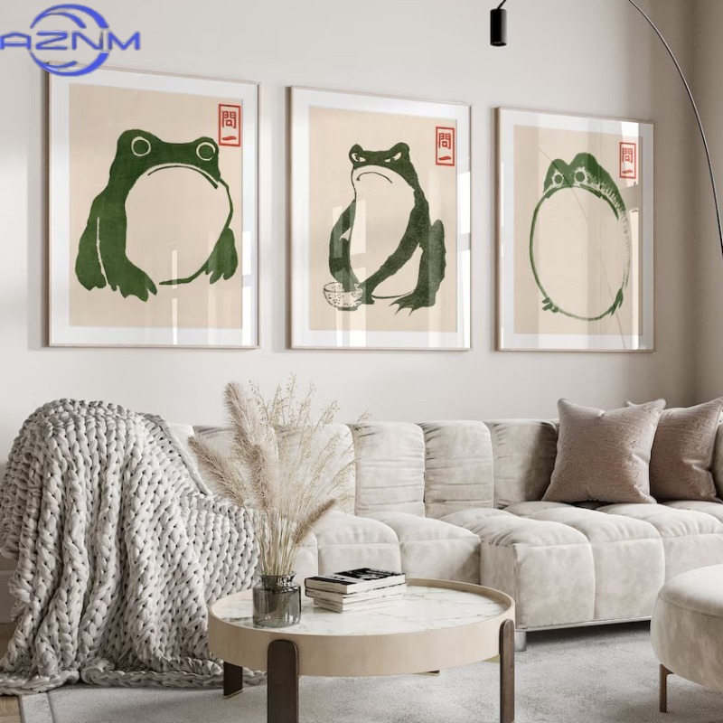 Japanese Living Lifestyle - AZNM - Pinturas en lienzo de