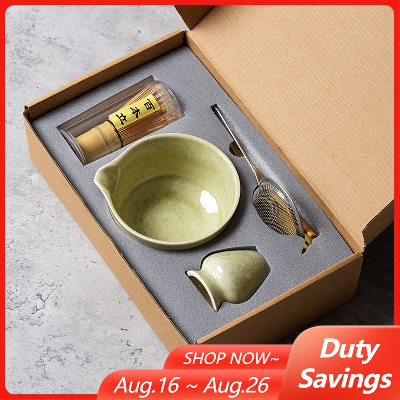 Matcha Bowl Chawan - Juego de Utensilios para la Ceremonia