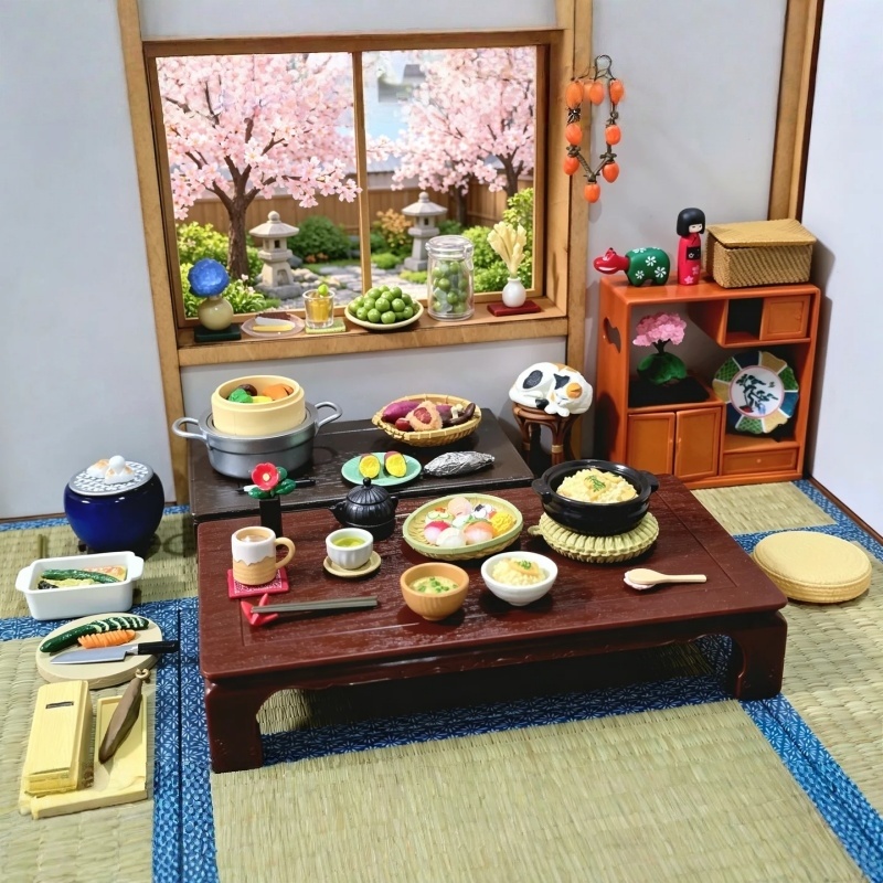 Japanese Food Lifestyle - Juguetes de comida en miniatura auténticos