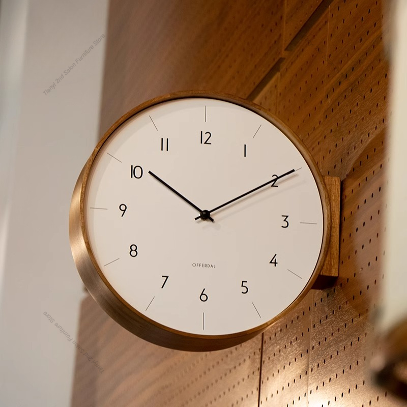 Japanese Living Lifestyle - Reloj de pared de doble cara