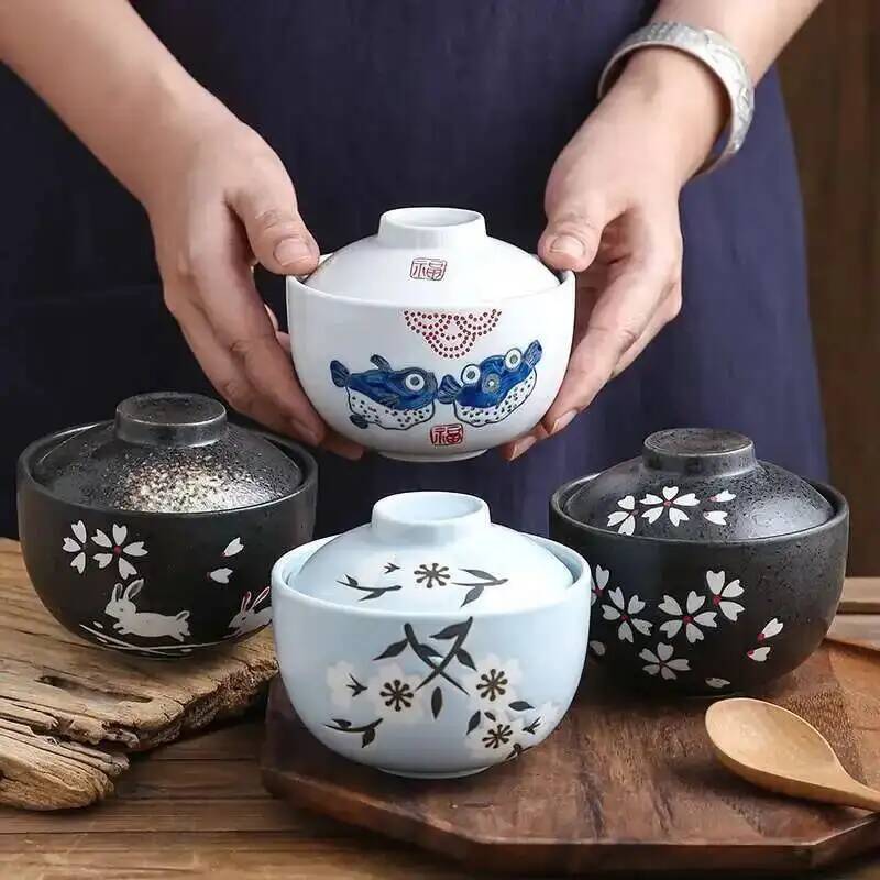 Matcha Bowl Chawan - Olla para estofado de cerámica japonesa