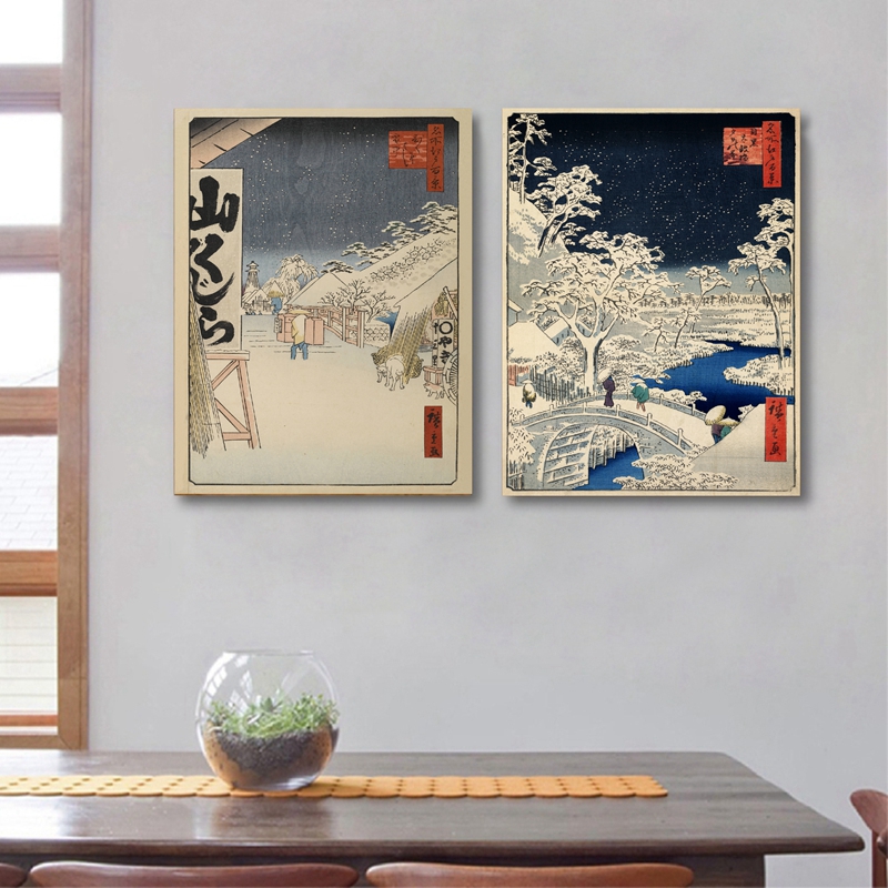 Póster de paisaje tradicional  - Japanese Living Lifestyle reseña y precio