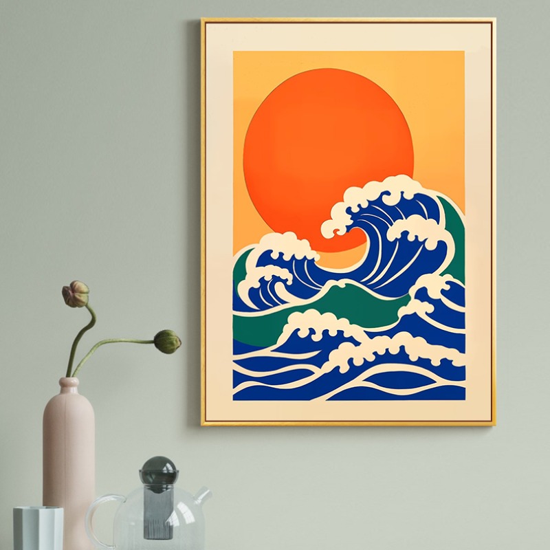 Ilustraciones japonesas Retro, - Japanese Living Lifestyle reseña y precio