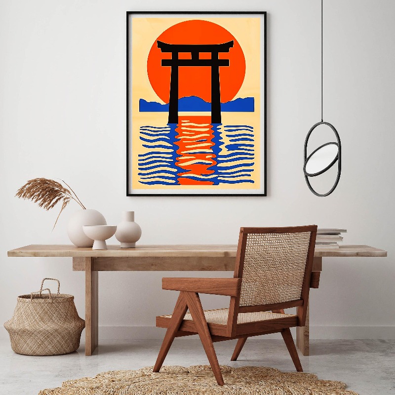 Ilustraciones japonesas Retro, - Japanese Living Lifestyle reseña y precio