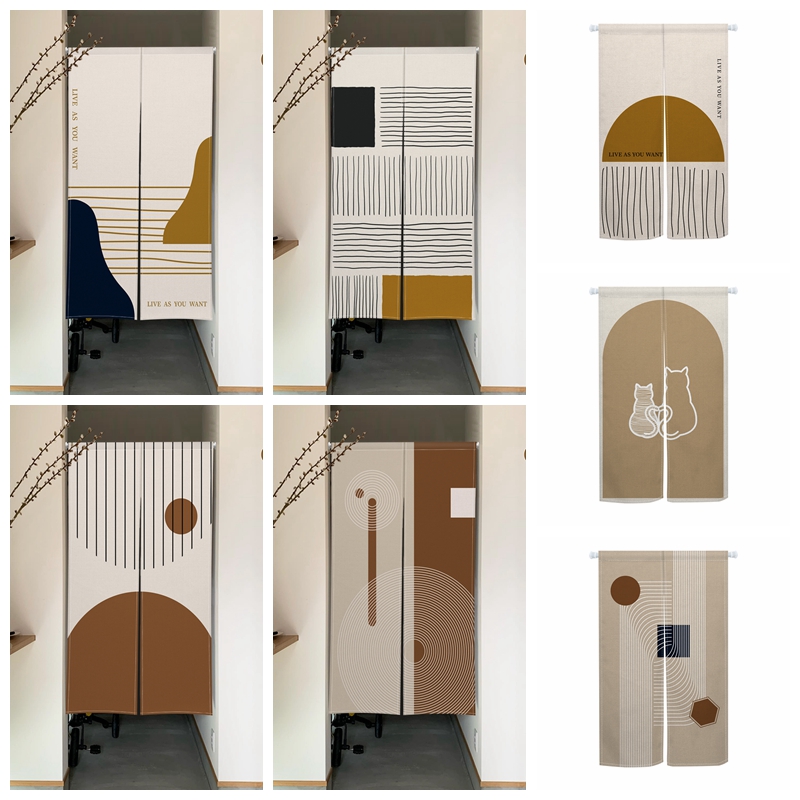 Cortinas Noren Minimalistas Mo - Noren Curtain Doorway reseña y precio