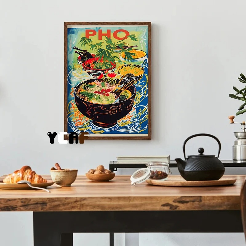 Póster de comida japonesa Vint - Japanese Food Lifestyle reseña y precio