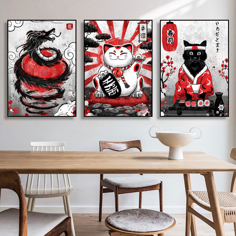 Póster artístico de estilo jap - Japanese Living Lifestyle reseña y precio