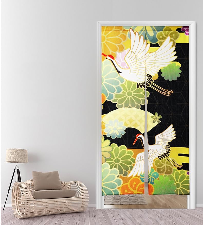Cortina de puerta de estilo ja - Noren Curtain Doorway reseña y precio
