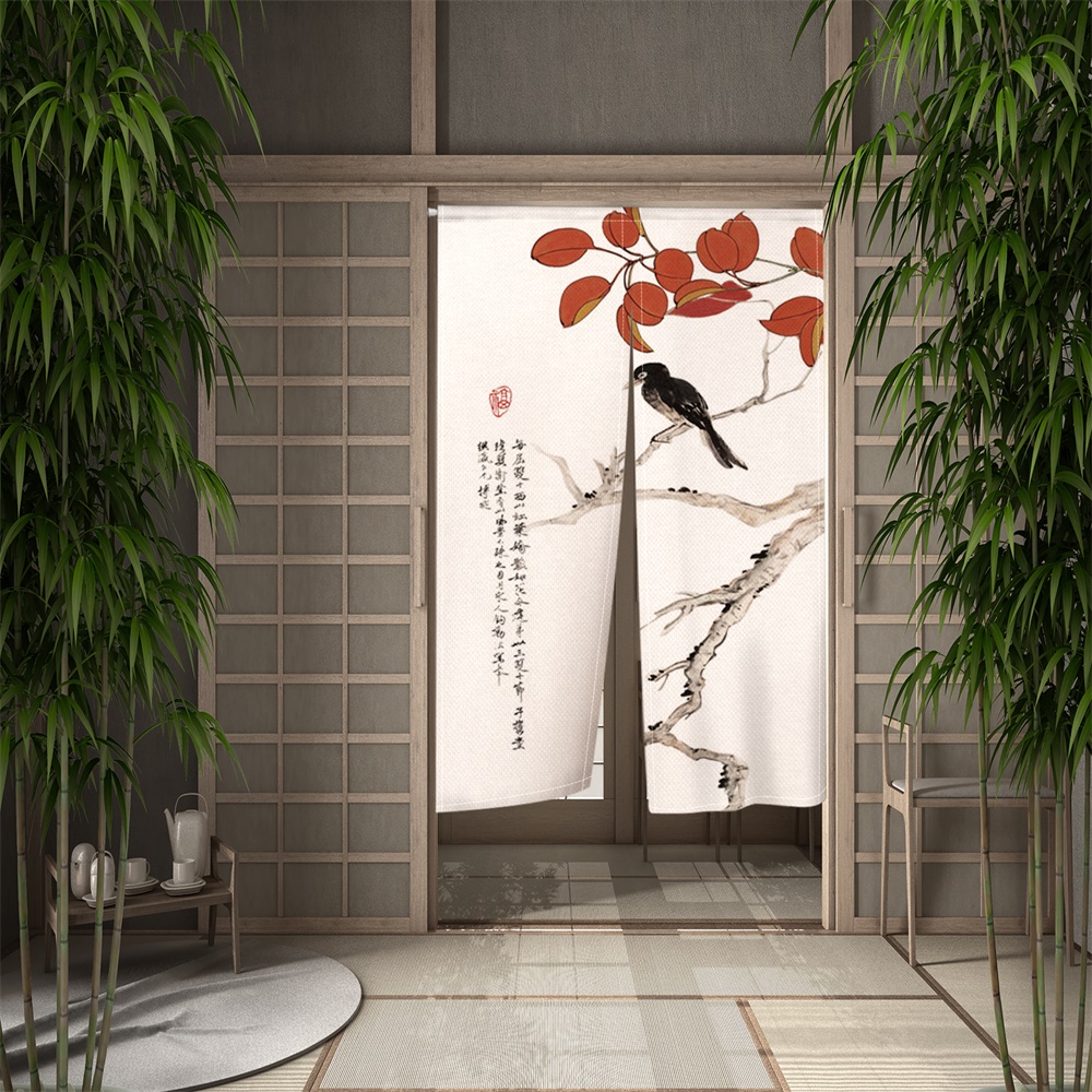 Pintura tradicional china japo - Noren Curtain Doorway reseña y precio