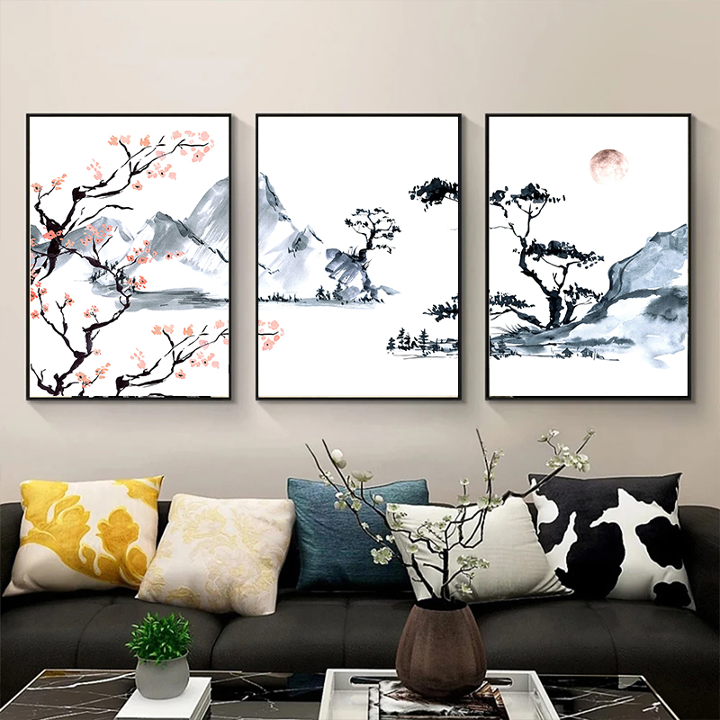 Póster de pintura al óleo sobr - Japanese Living Lifestyle reseña y precio