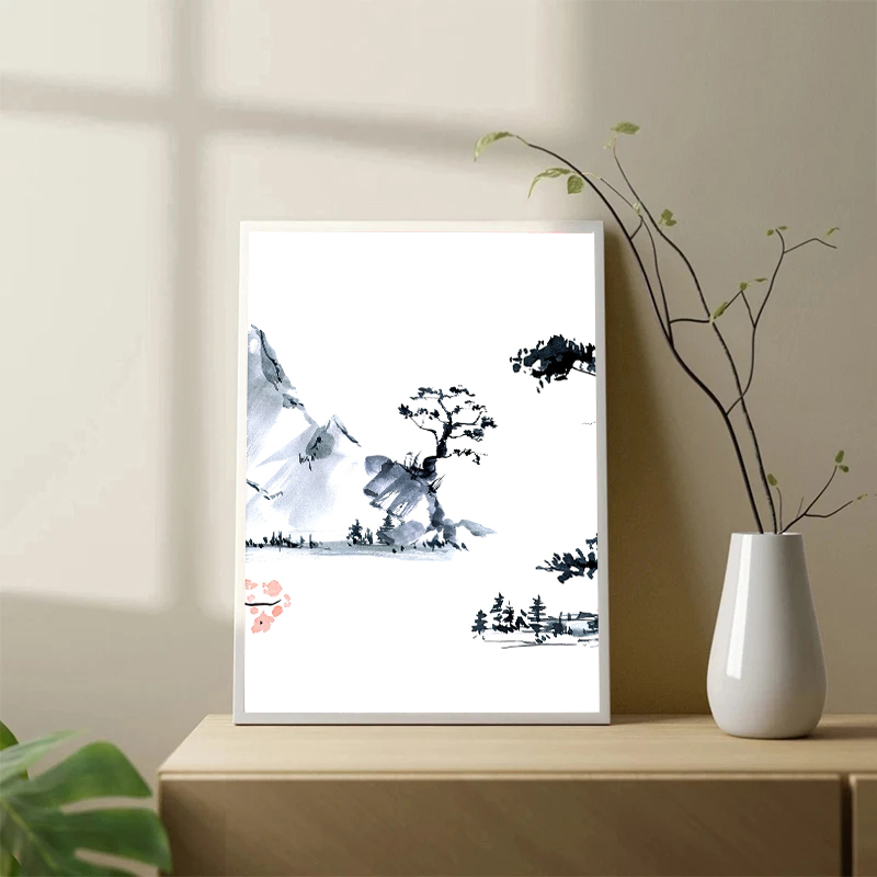 Póster de pintura al óleo sobr - Japanese Living Lifestyle reseña y precio