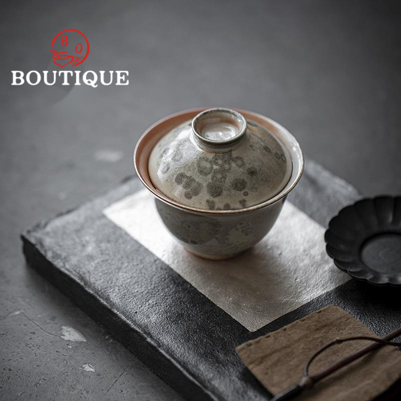 Arte de cerámica de tinta de h - Matcha Bowl Chawan reseña y precio