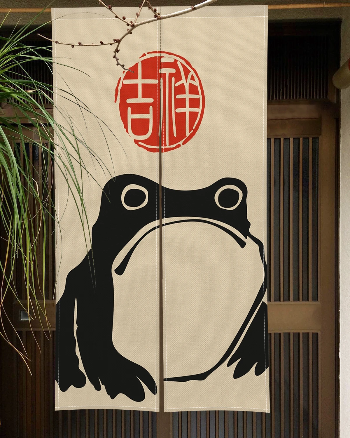 Cortina de puerta japonesa, co - Noren Curtain Doorway reseña y precio