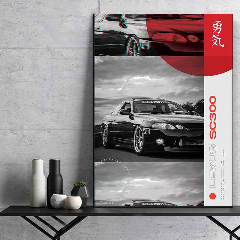 Póster de fotografía de coches - Japanese Car Lifestyle reseña y precio