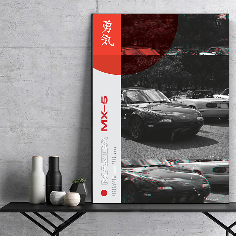 Póster de fotografía de coches - Japanese Car Lifestyle reseña y precio