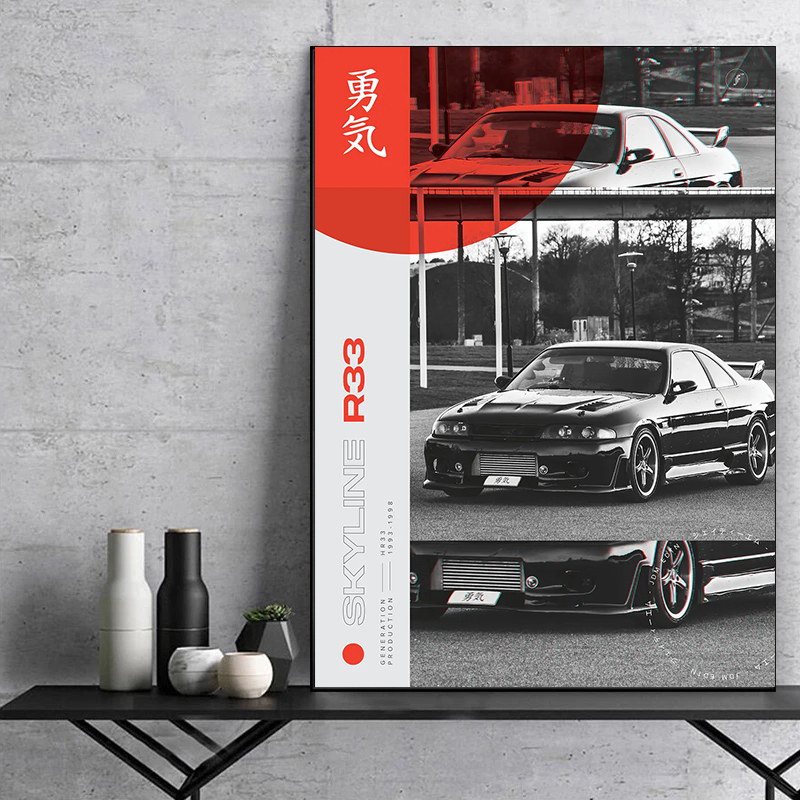 Póster de fotografía de coches - Japanese Car Lifestyle reseña y precio
